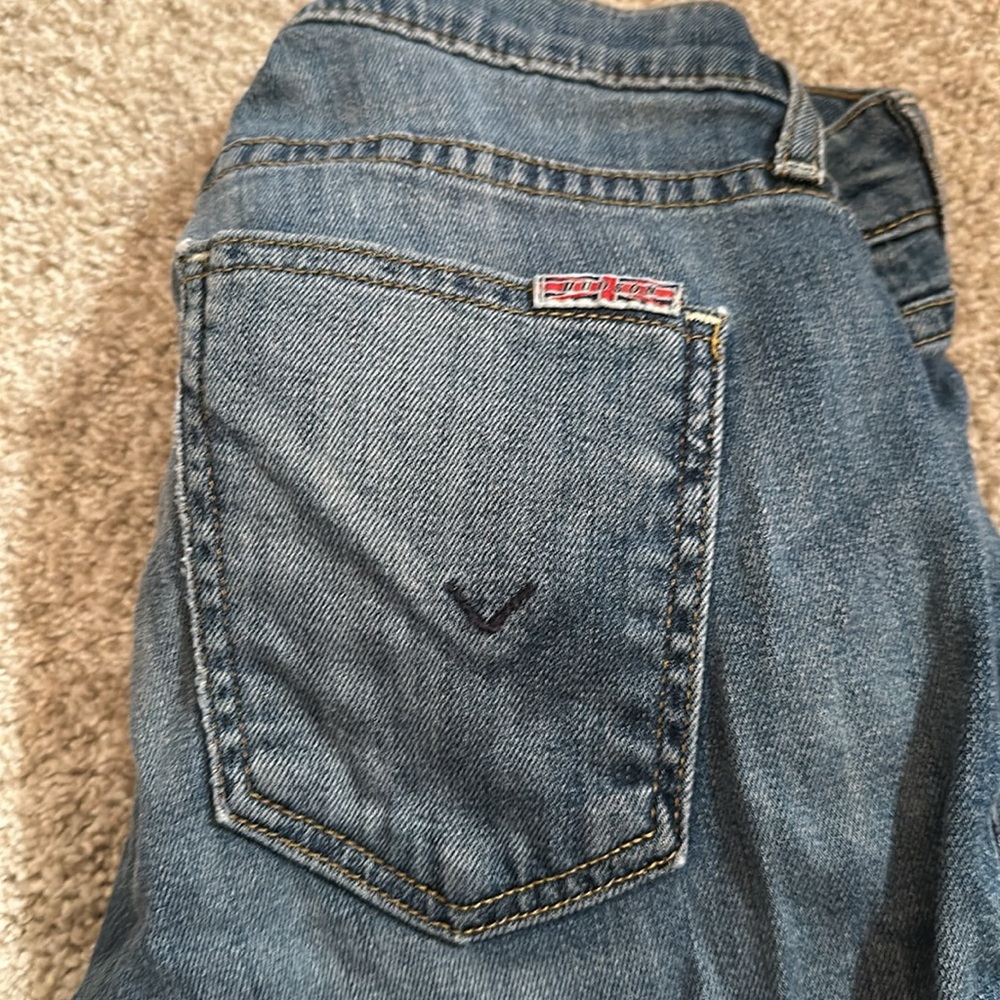 Hudson cropped cuffed jeans - Picture 4 of 4